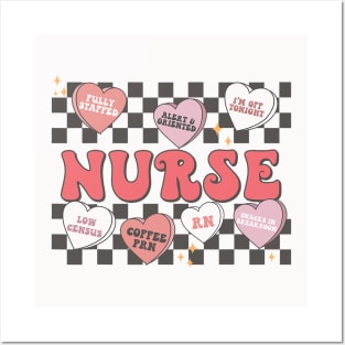 Nurse Valentine Gift Posters and Art